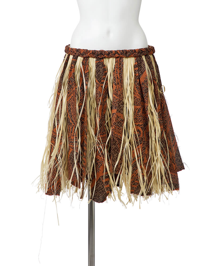 タヒチアンダンス ショートモレ ナチュラル ウエスト加工あり 衣装