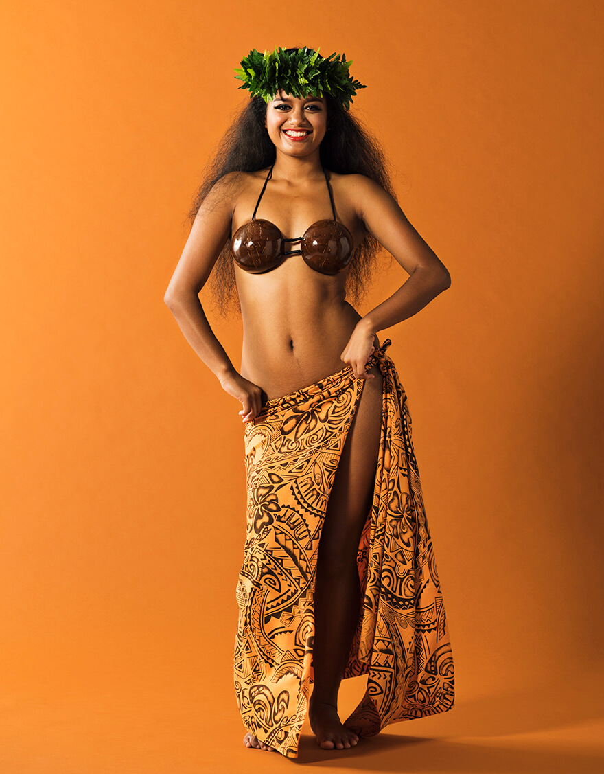 デザインロング（タタウアウテ）マンダリンオレンジ – 【公式