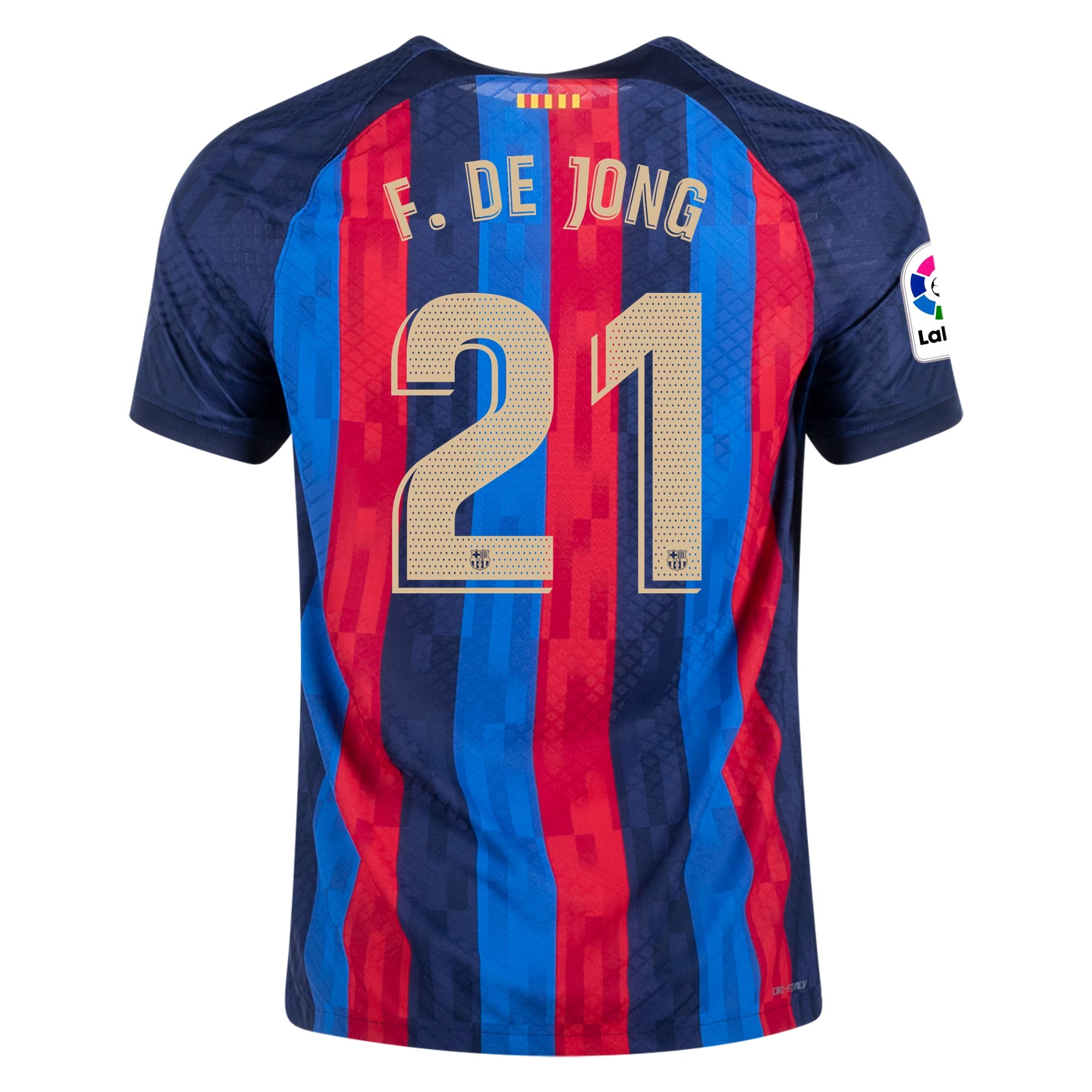 Frenkie de Jong Barcelona 22/23 Authentic Home Jersey by Nike