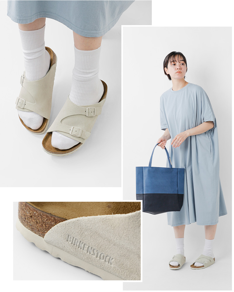 BIRKENSTOCK ビルケンシュトック スエード レザー 2ベルト サンダル
