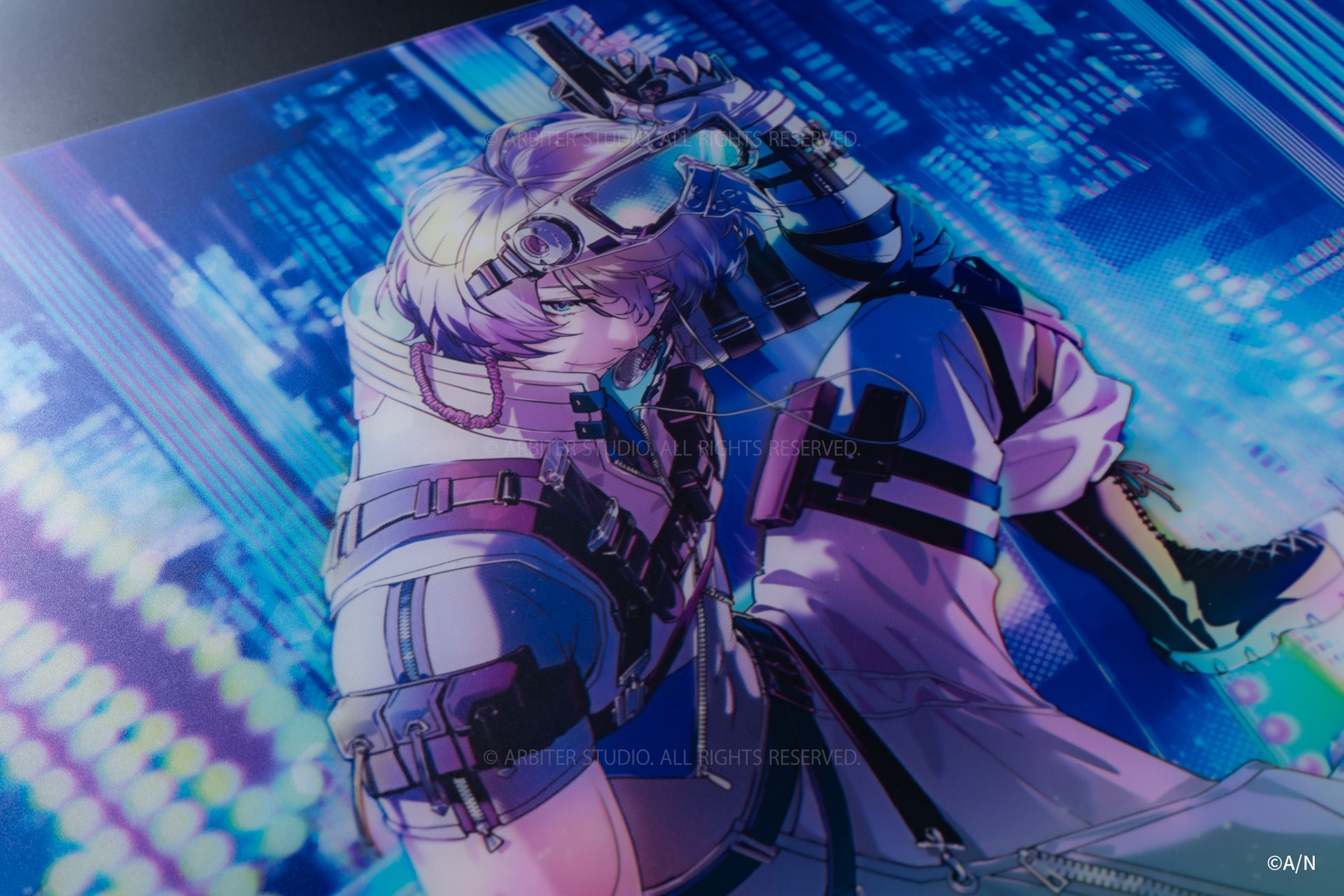 マウス・トラックボール CHAINSAW MAN LUNAR SPEED Glass Pad Power