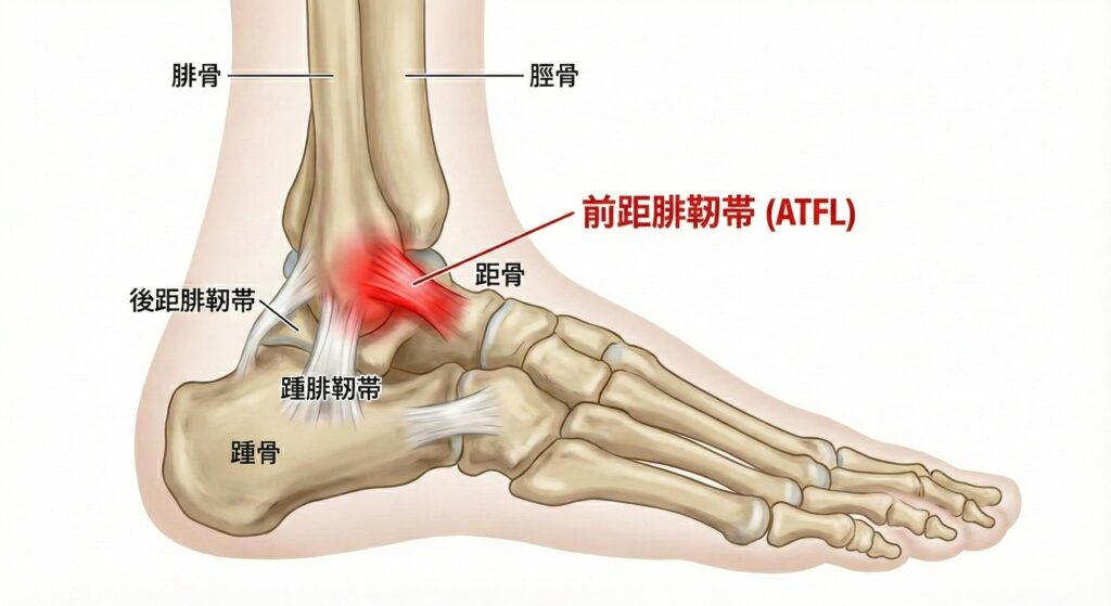 足首の捻挫を早く治す！【足関節捻挫の教科書】｜東海市のARK接骨院