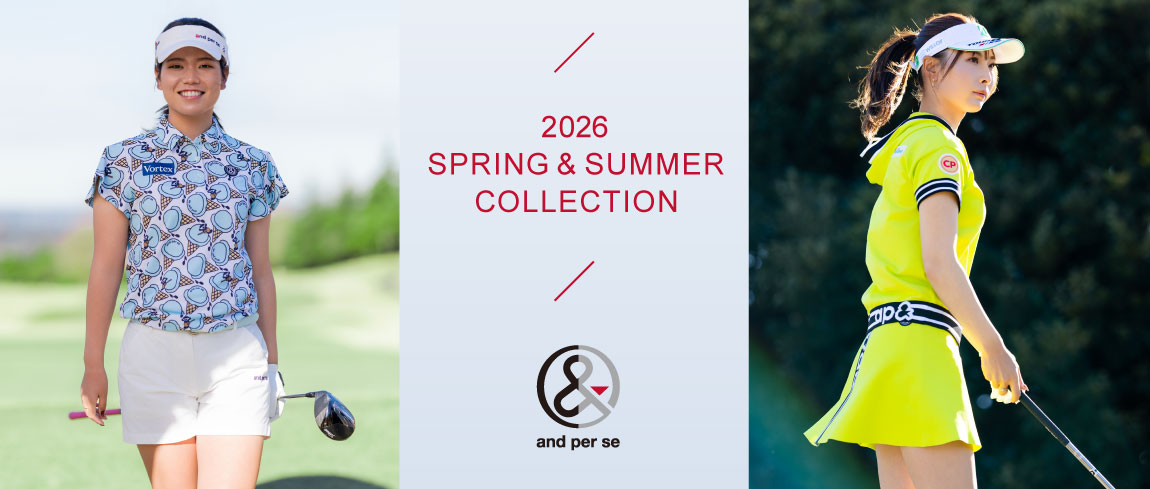 アンパスィ（and per se） 2025年 秋冬ゴルフウェア特集｜【公式】有賀