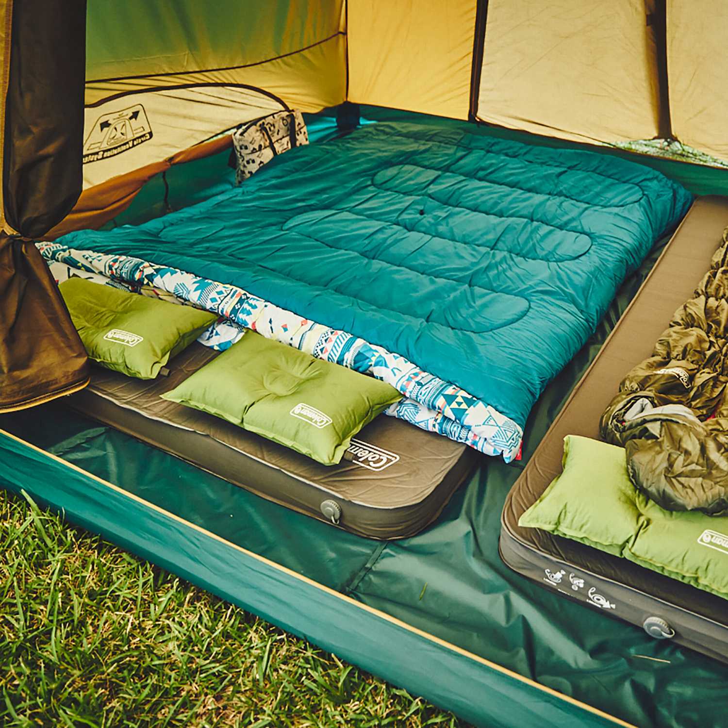 インフレーターマット シングル 2個セット コールマン インフレーター