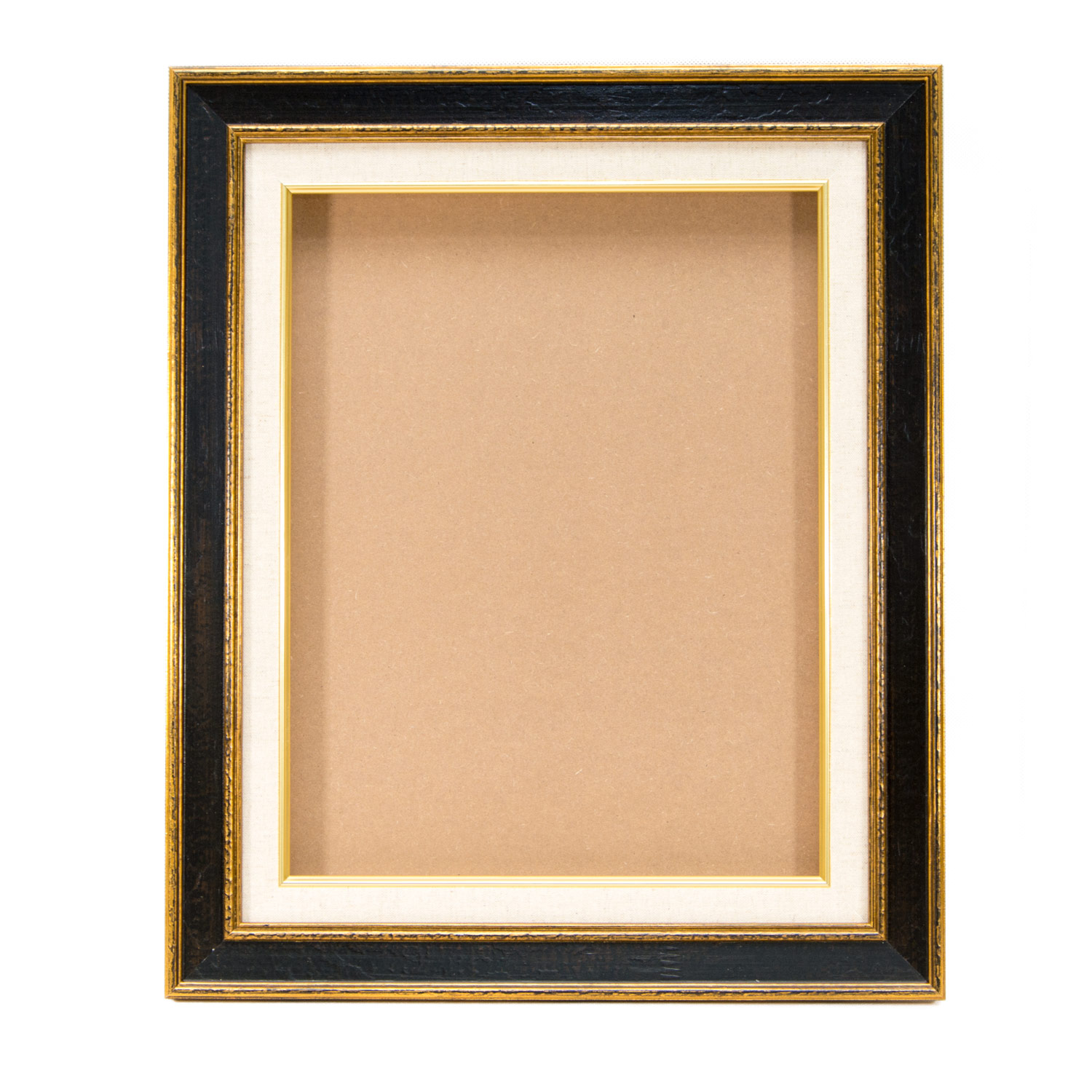 油彩額 アンティークブラック＋ゴールド 171 | 額縁の通販 アートフレーム