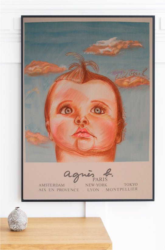 Agnes B - Original Artist Poster 1988 – Art & Vintage Store Ltd