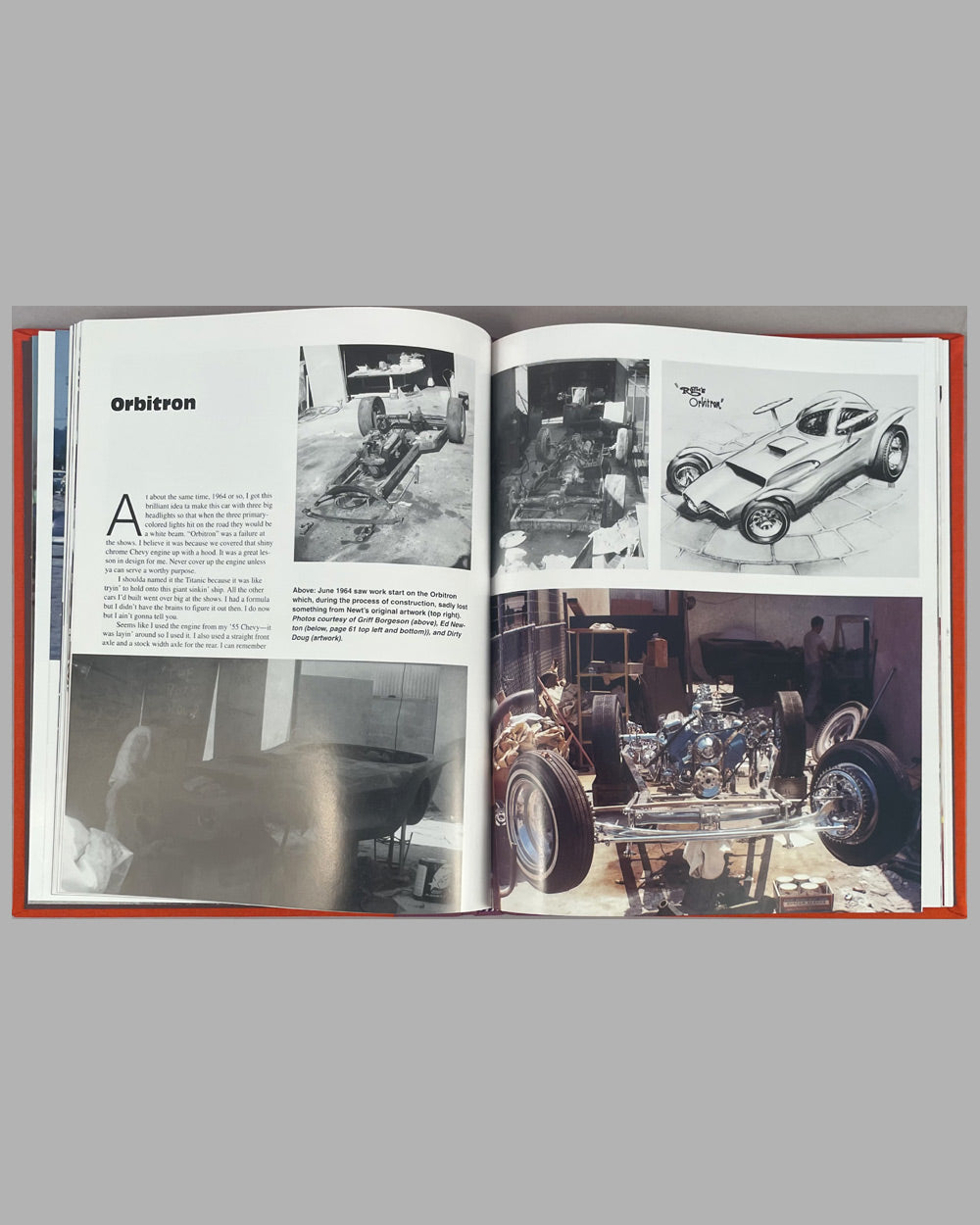 Hot Rods by Ed “Big Daddy” Roth special edition book by Ed “Big