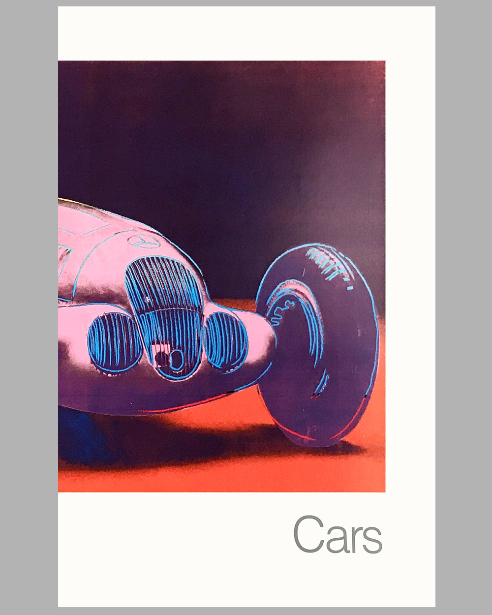Cars by Andy Warhol - Mercedes Benz W125 GP Poster - l'art et l
