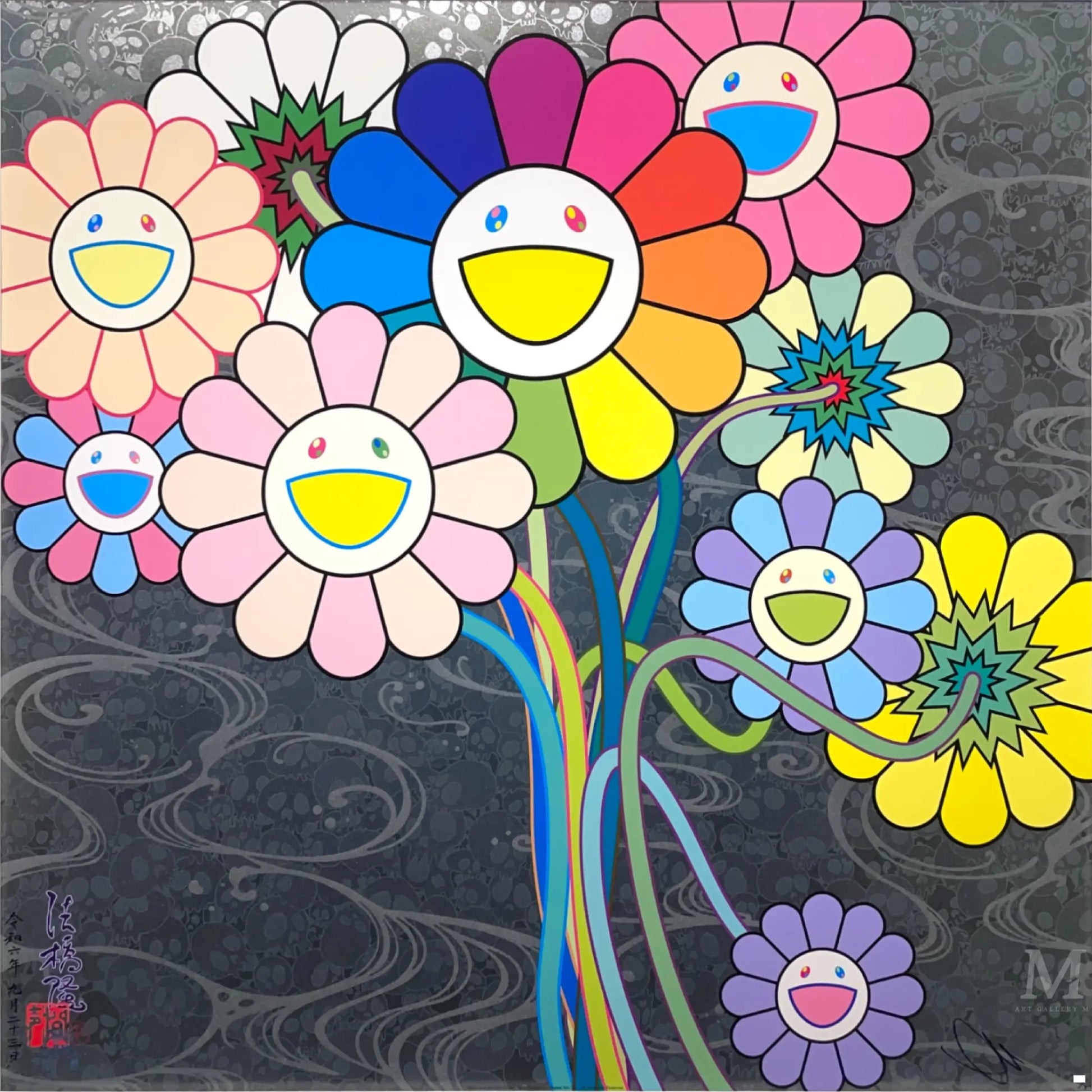 村上隆 (Takashi Murakami)「光琳とウォーホル」ART GALLERY M