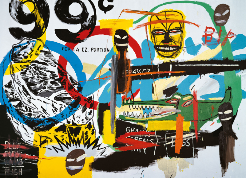 Untitled, 1984, 267×194 cm by Jean-Michel Basquiat: History