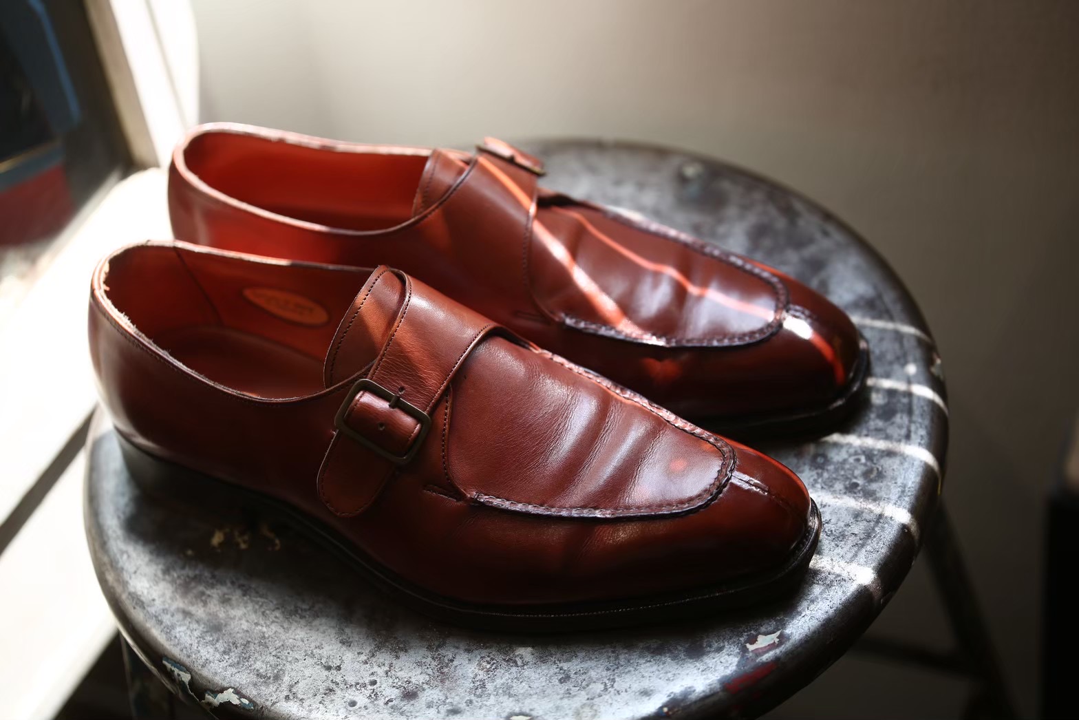 エドワードグリーン EDWARD GREEN】ライトアングルモカ縫いUチップ靴 6