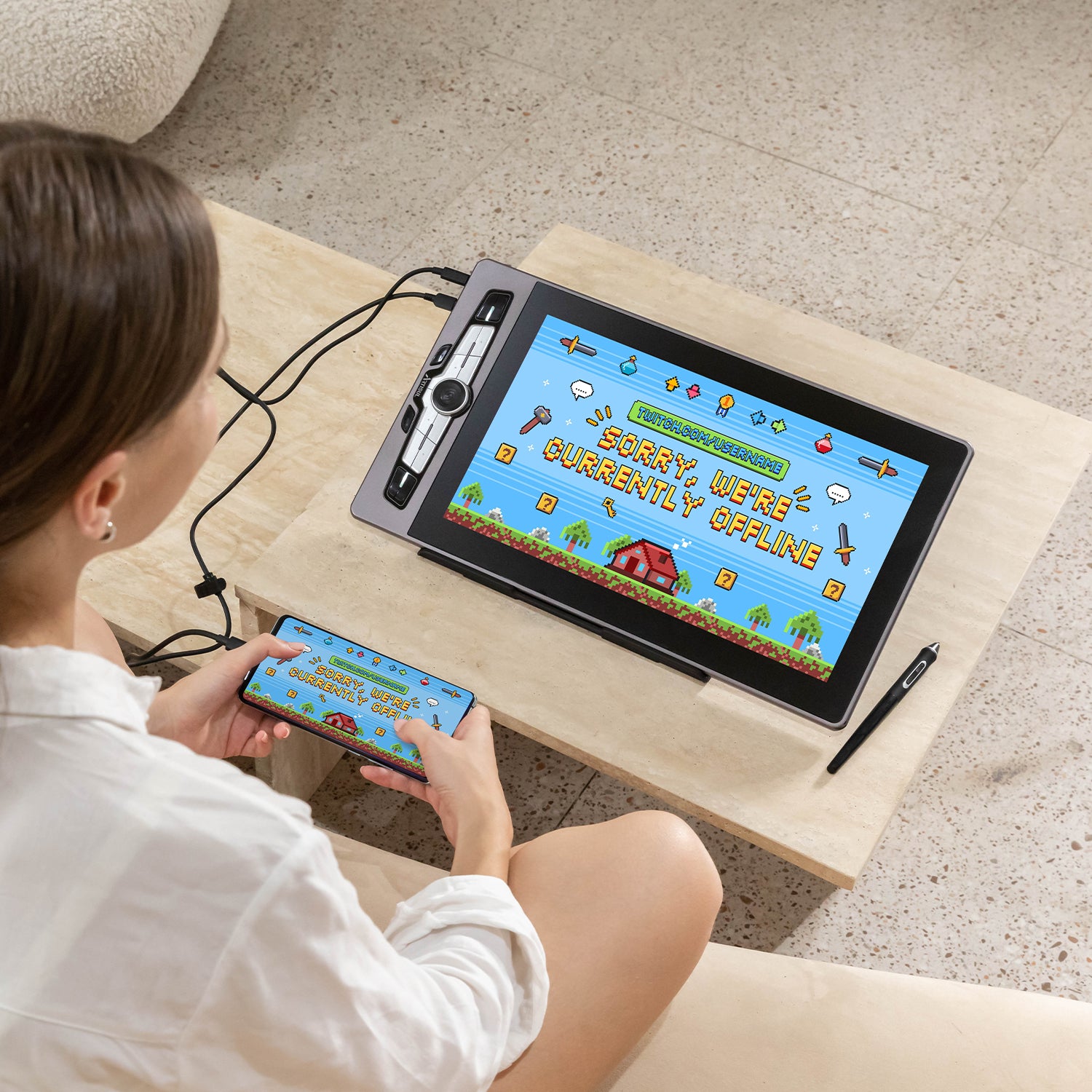 Artisul SP1603 Pen Display with 14 Customized Press Keys