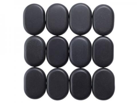 玄武岩ホットストーン 中型サイズ12個入り｜アトラストア:鍼灸接骨院