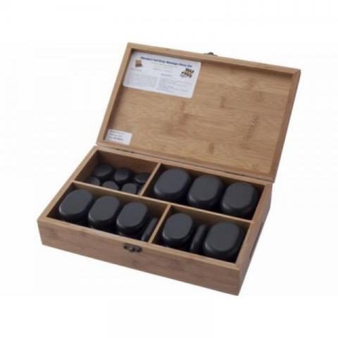 玄武岩ホットストーン 中型サイズ12個入り｜アトラストア:鍼灸接骨院