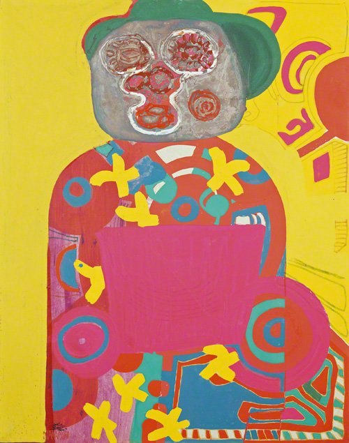 中村正義《舞妓》──反逆するプリミティブな日本画「大野俊治