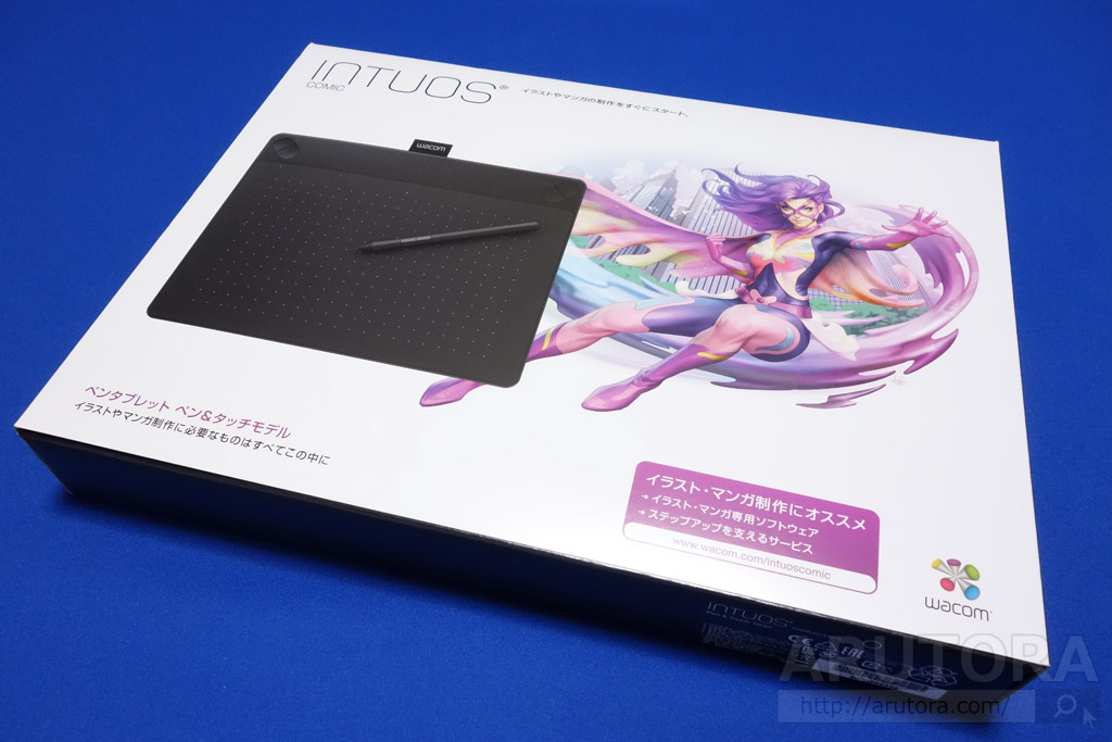 ワコムのペンタブ「Intuos Comic medium CTH-690/K1」レビュー。CLIP