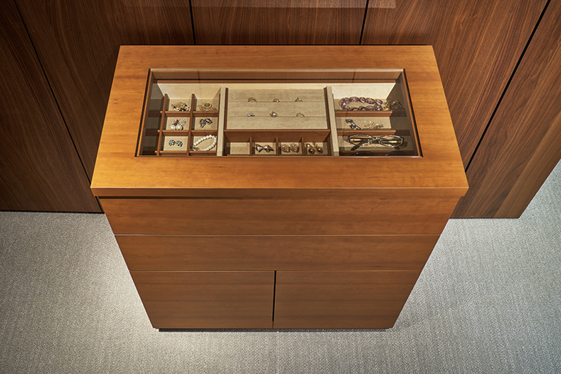 JEWELRY CABINET ジュエリーキャビネット W800×H884×D430 | ARUNAi