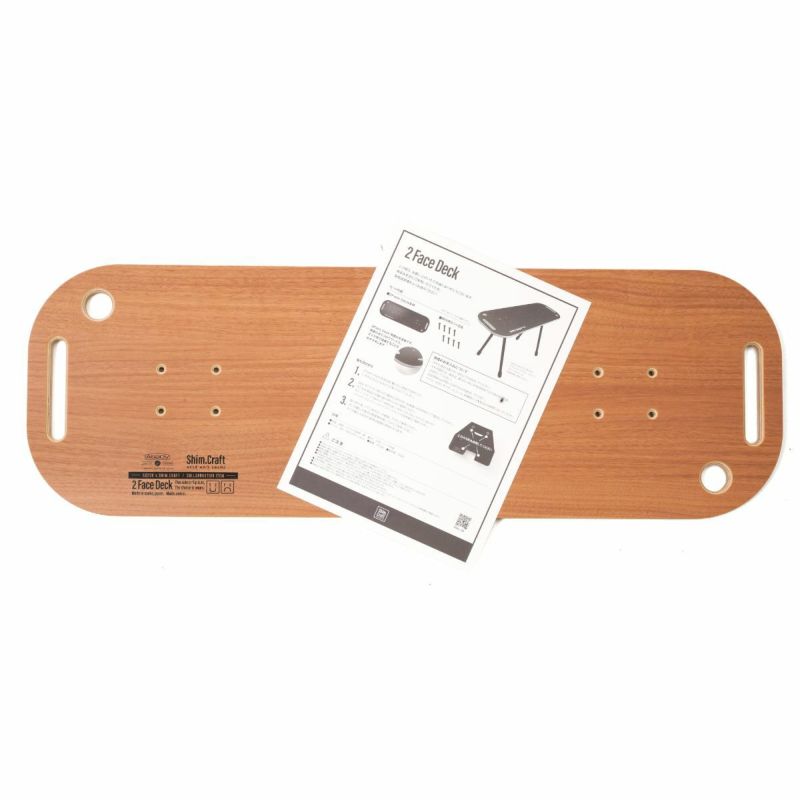 AS2OV×Shim.craft 2Face Deck/Wood Midnight Blueアッソブ×シム