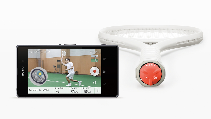 スマートテニスセンサー