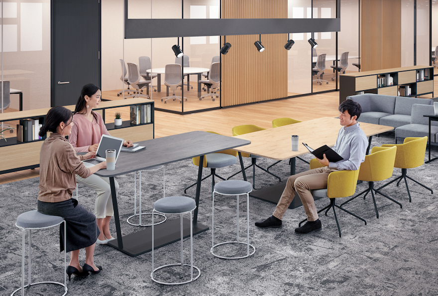 オフィスラウンジテーブル