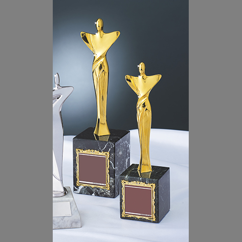 34,100〜 天然石と金属で高級感あるブロンズトロフィーBR-4682