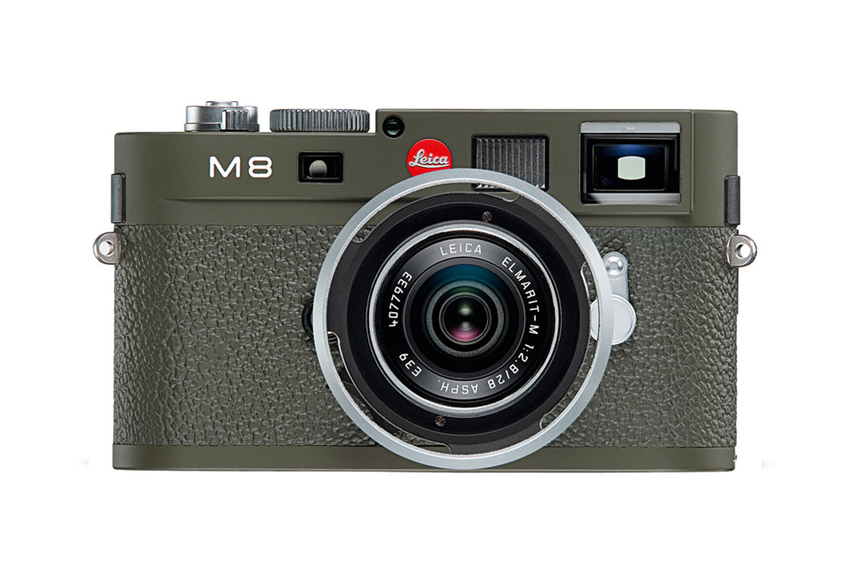 オリーブペイントのライカ。LEICA M8.2 Safari【特別限定モデル