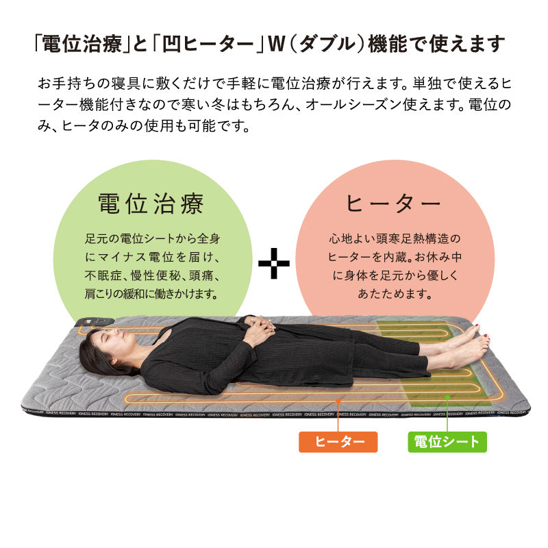 日本製】家庭用電位治療器イオネス プレミアム AX-BIA605〈愛称