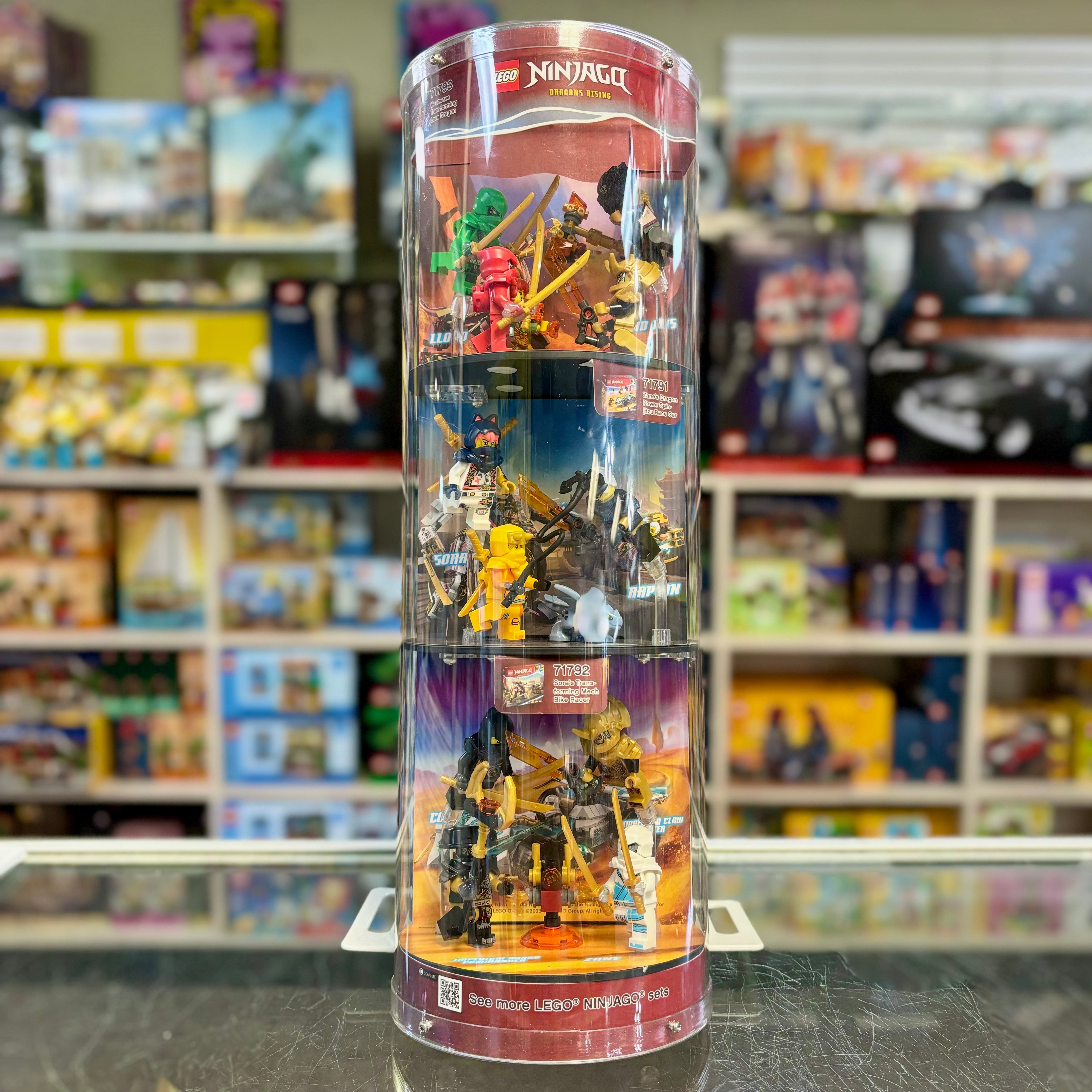 Walmart Store Display for Ninjago Dragons Rising Sets - 6470303