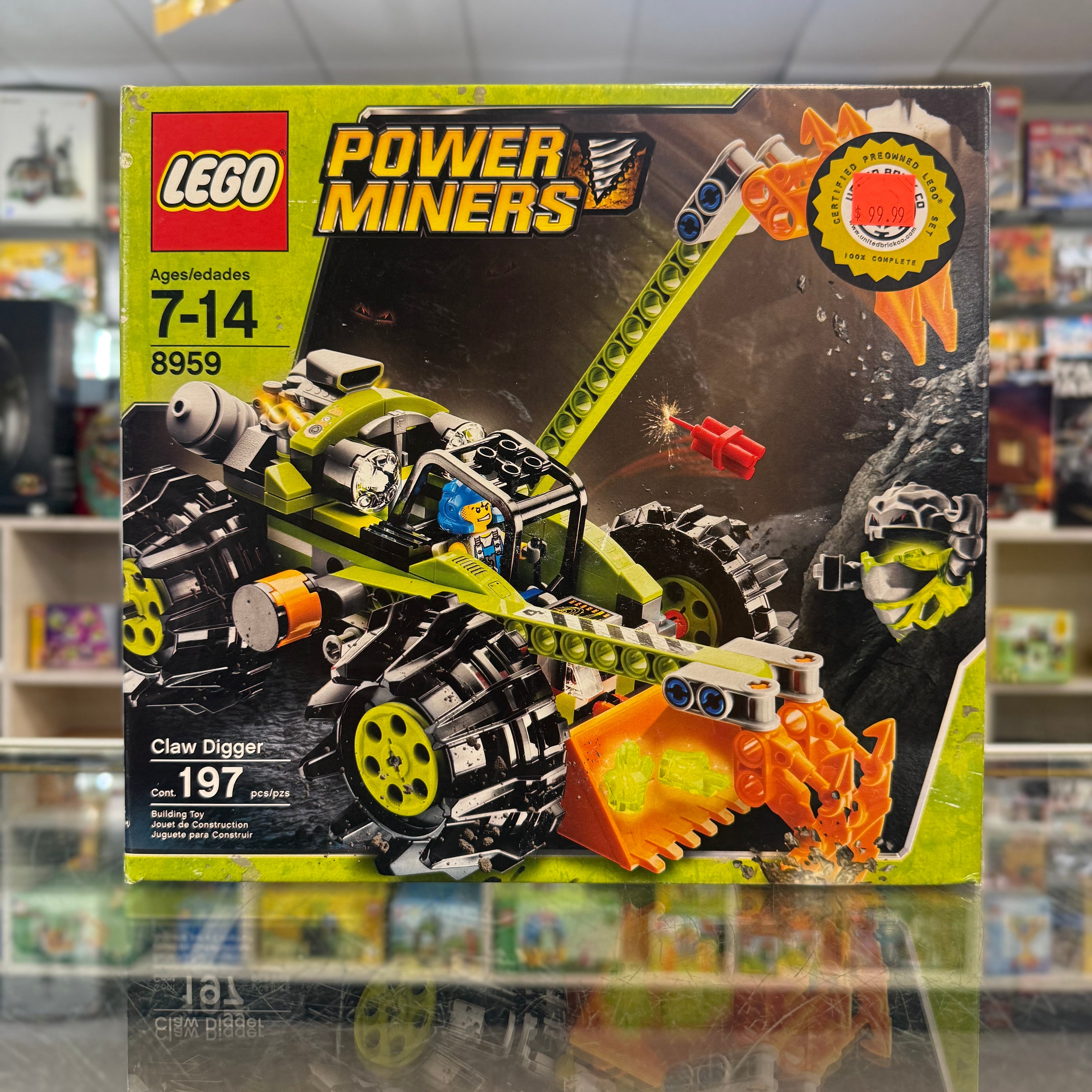 Claw Digger, 8959 - LEGO® Power Miners Set – United Brick Co®