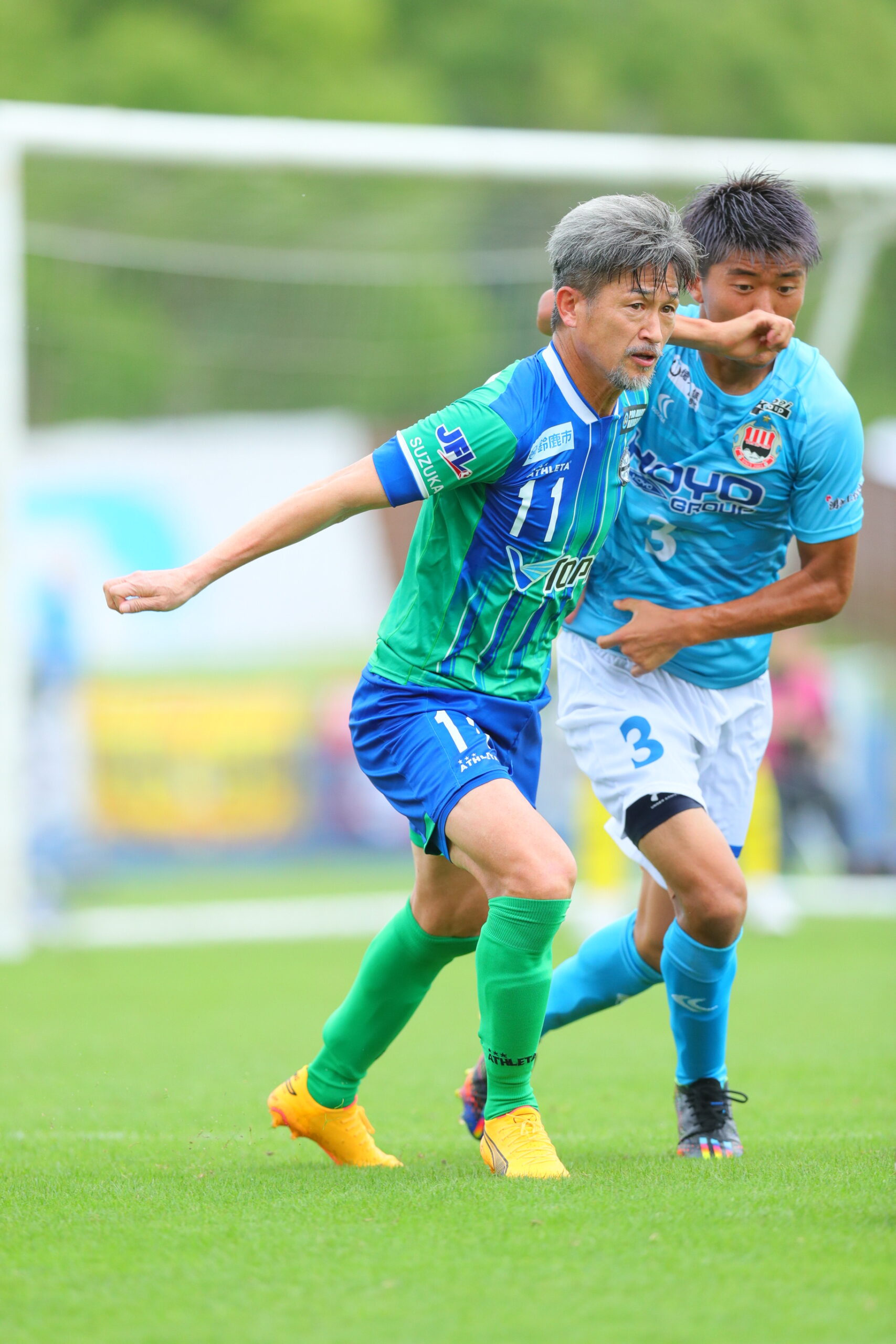 三浦知良選手 JFL最年長出場記録更新 | ATLETICO SUZUKA CLUB