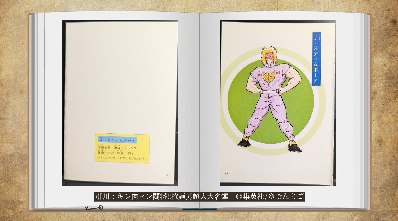 大公開】入手困難な激レア本 キン肉マン 闘将!!拉麵男 超人大名鑑