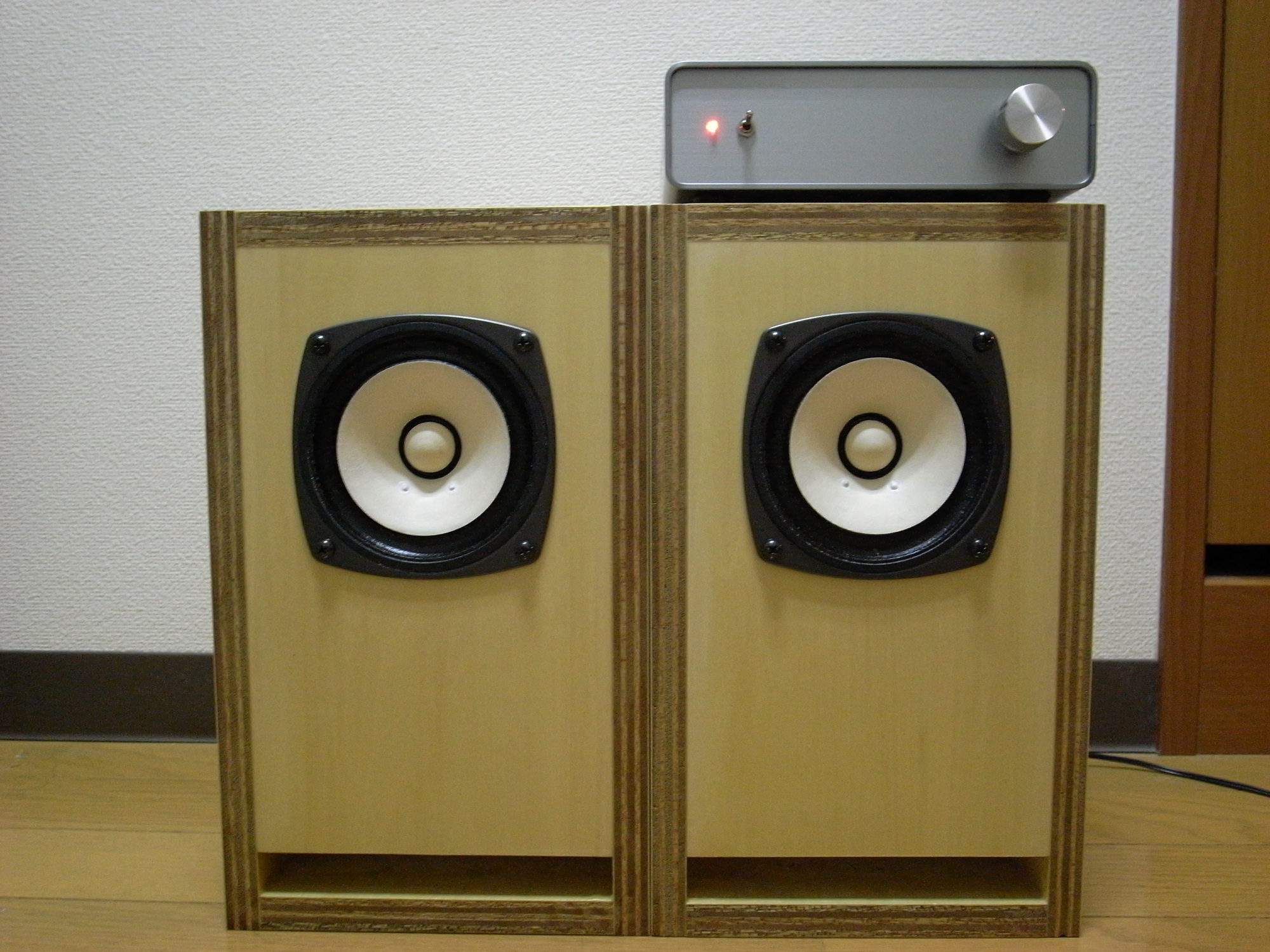 自作スピーカー（ブックシェルフ型） | 自作自錯自咲