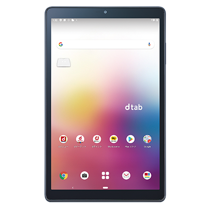 dtab Compact d-42A」NTTドコモの8.0型Android搭載タブレット