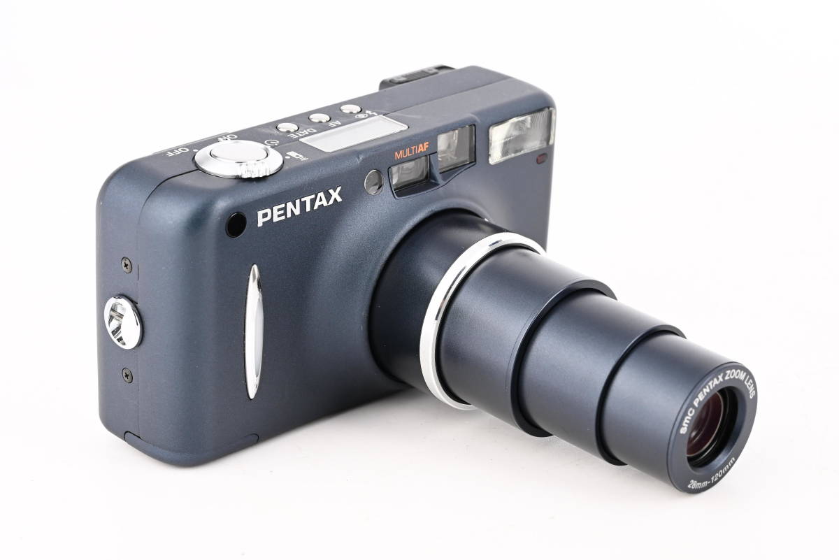 動作確認済】Pentax ESPIO 120SW Ⅱ 限定色 インディゴブルー