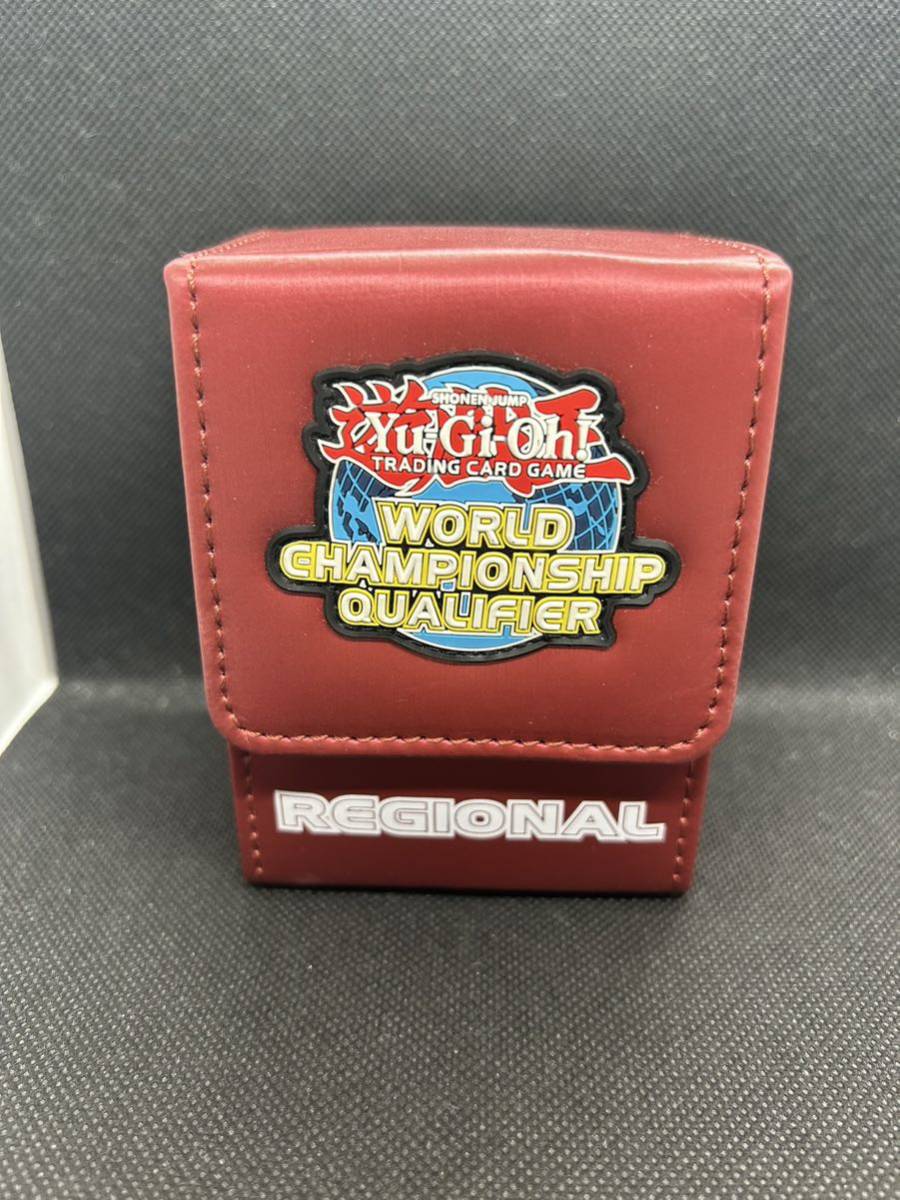 ☆ 遊戯王 ☆ WORLD CHAMPIONSHIP QUALIFIER 赤 デッキケース(公式