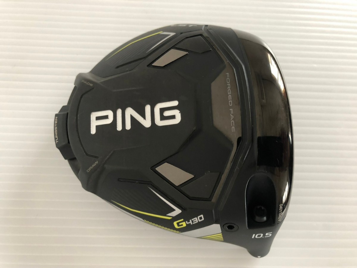 良品】PING G430 LST 10.5° ヘッドのみ JP仕様・付属品付き！ G430 LST