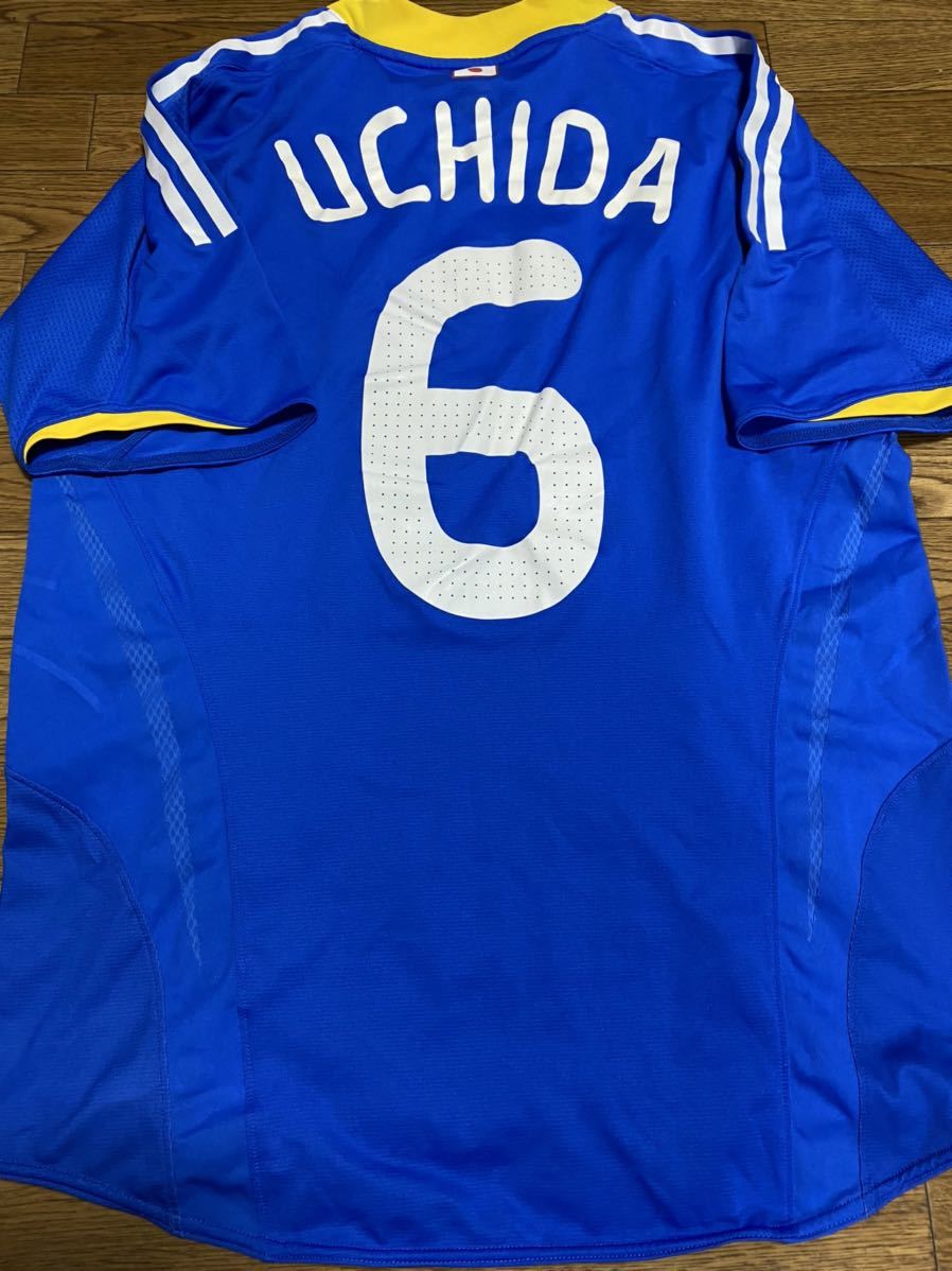 2008 日本代表 内田篤人選手AWAYユニフォーム ADIDAS社製 アディダス