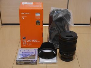 SONY FE 24-105mm F4 G OSSの中古価格は77,243円｜カメラレンズの価格