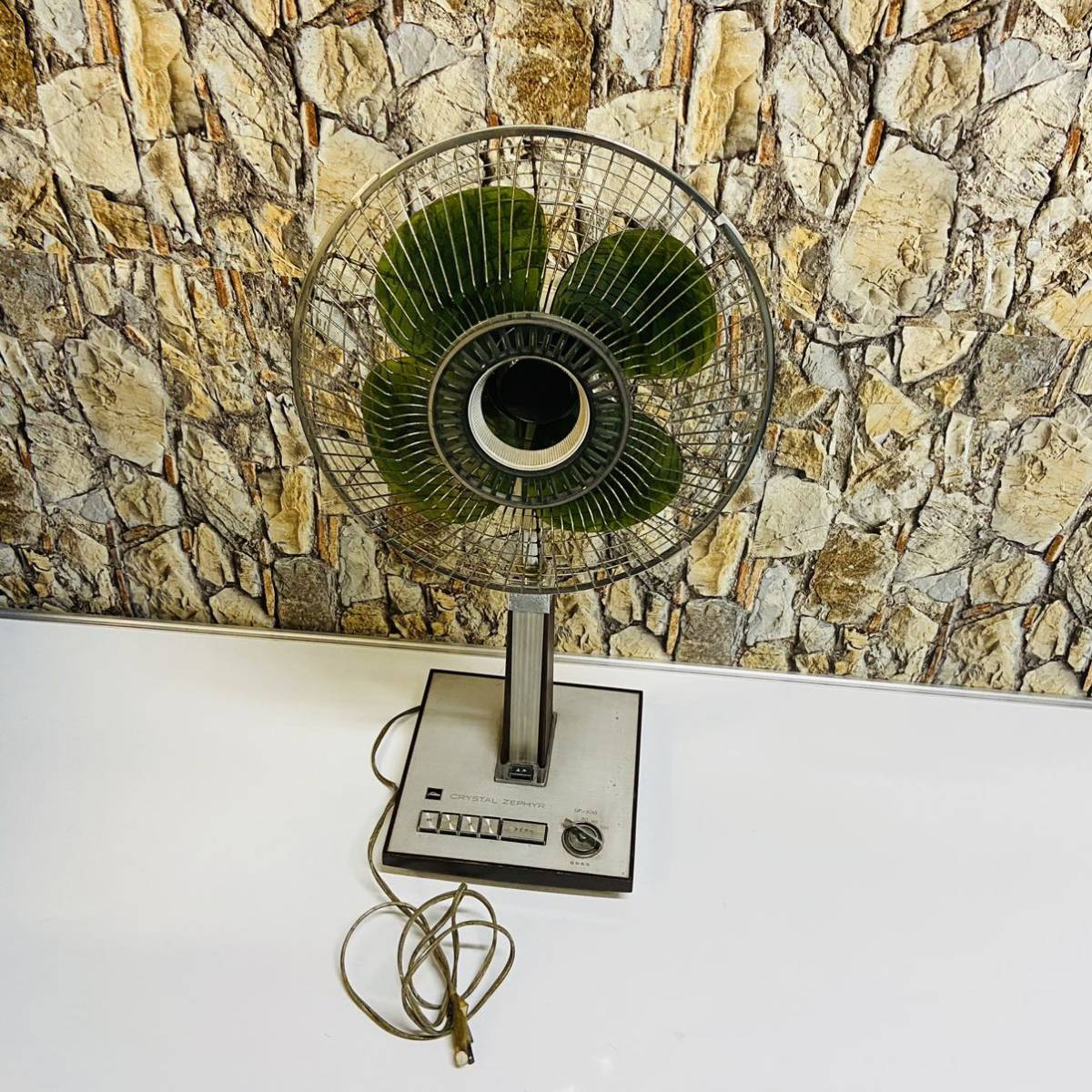 東芝 TOSHIBA CRYSTAL ZEPHYR SF-30G 昭和レトロ 扇風機 動作確認済