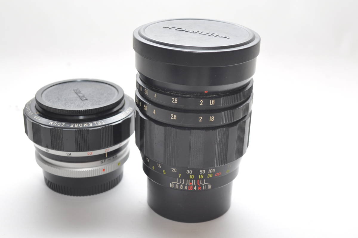 希少】KOMURA コムラ 100mm f1.8 ミノルタ SRマウント 希少KOMURA