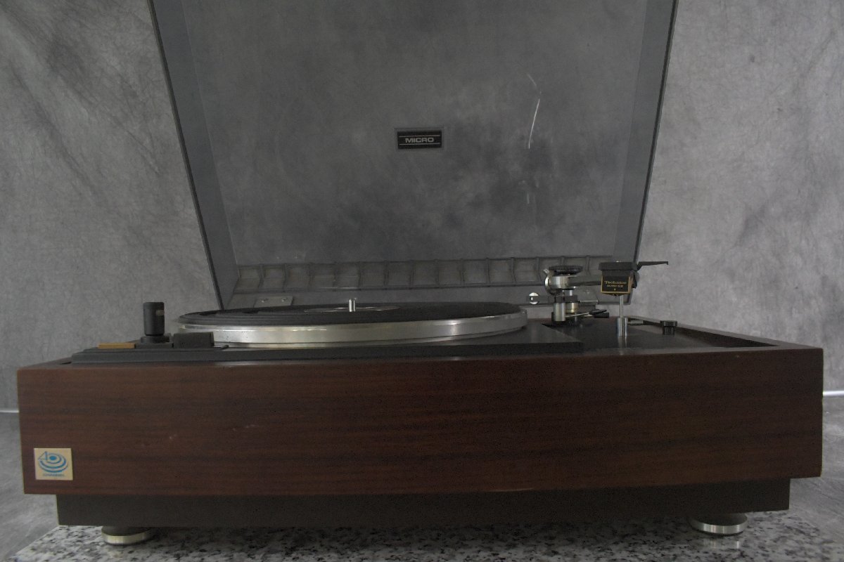 MICRO マイクロ精機 MR-611 ターンテーブル レコードプレーヤー【現状