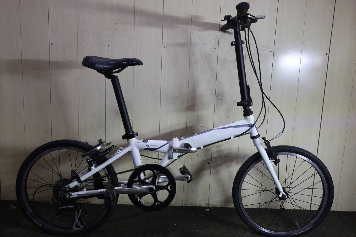 人気美品！あさひ製ALVLAYSアルブレイズ 20型 アルミ シマノ8速