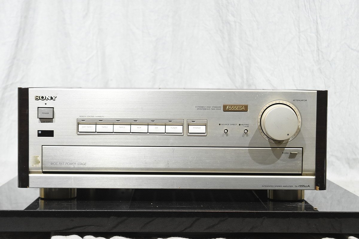 SONY ソニー TA-F555ESA 希少 ビンテージ 50⁄60Hz SONY/ソニー