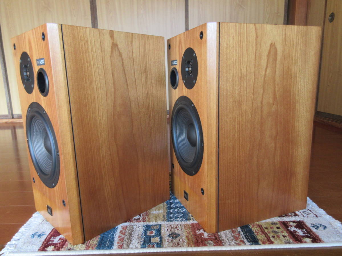 蘇った JBL A820 Vecchio ヴェッキオ 完動品 新品ラバーエッジ 交換済