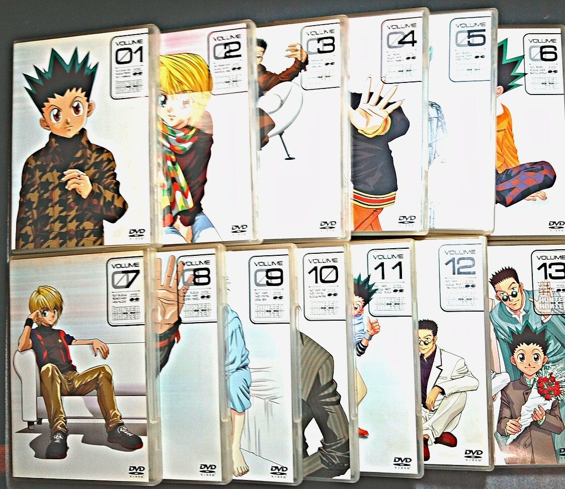 HUNTER×HUNTER】 ハンター×ハンター DVD 13巻セット【全ポスター付き