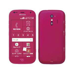 SIMフリー 本体 らくらくスマートフォンme 32 GB 120F ピンク 電池良好