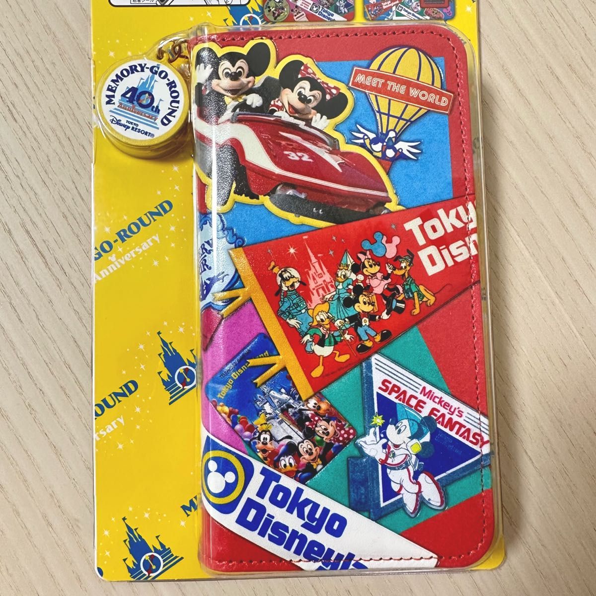 ディズニー 40周年 スマートフォンケース スマホケース ミッキー
