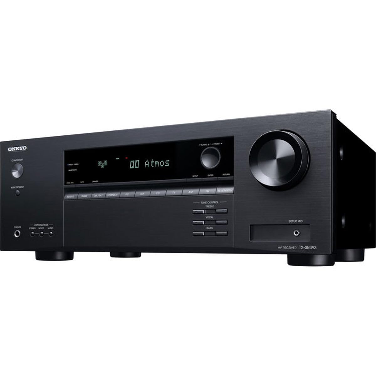 Onkyo TX SR393 5.2 Ch AVR Home Theater Receiver.