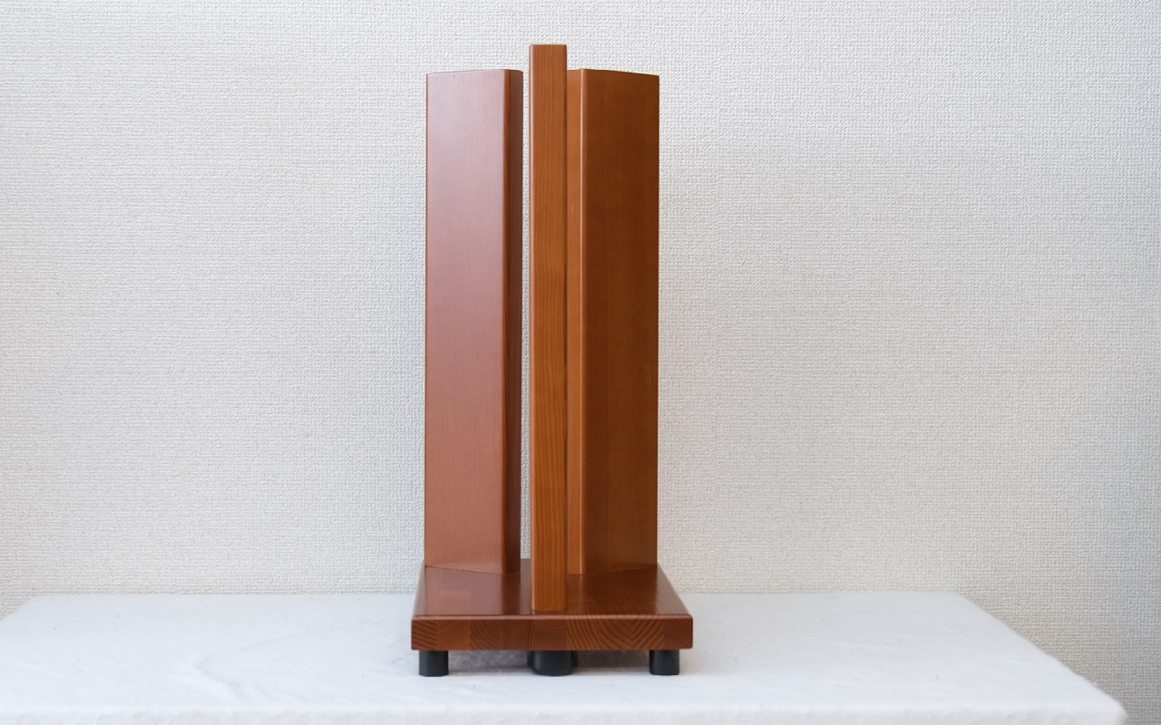 バック工芸社 BASIC-05（ブラウン） 極小型スピーカー用スタンド