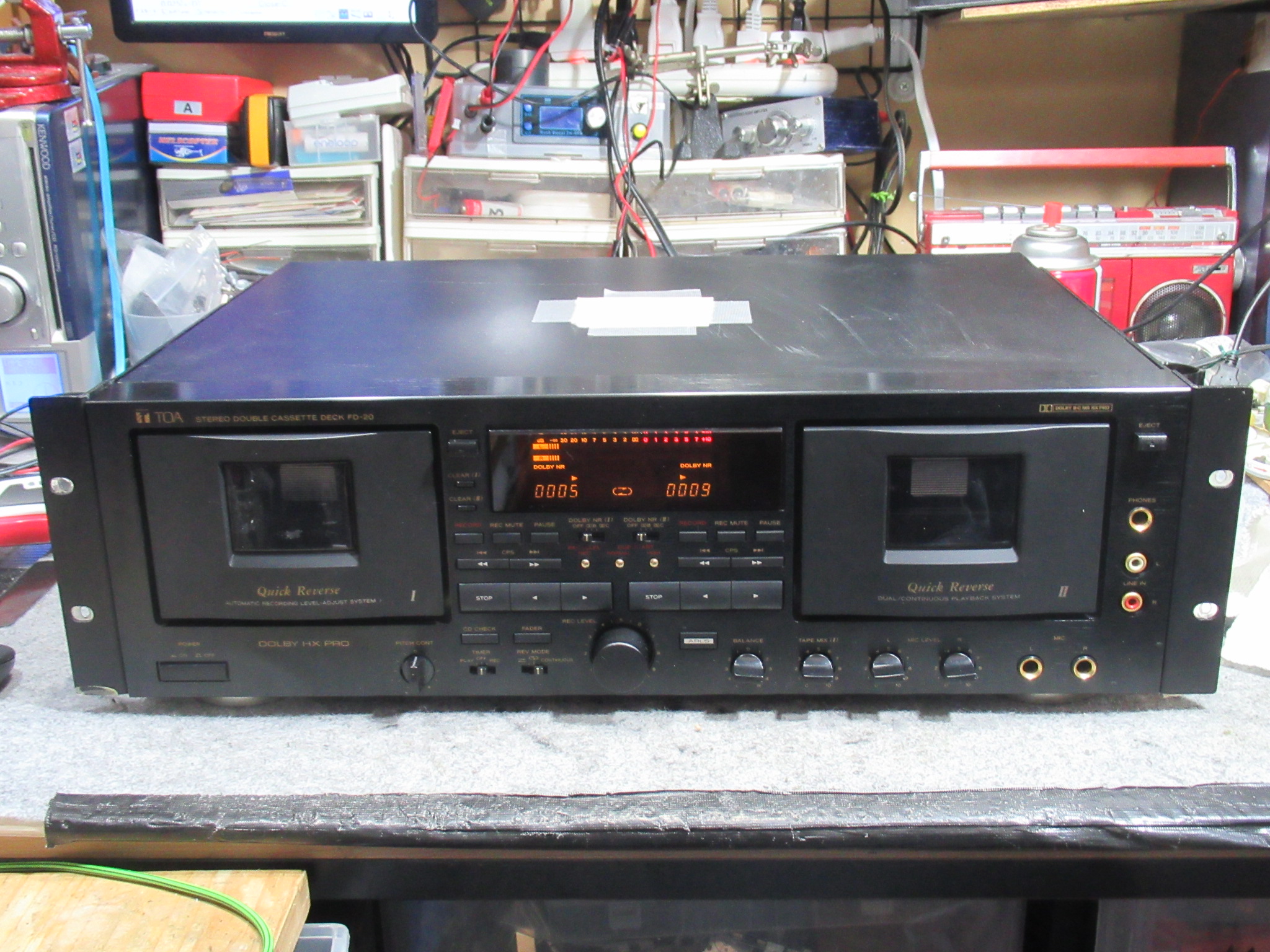 TOA FD-20（2台） 異音解消ほか – Audiolife － Enjoy your audio life!!